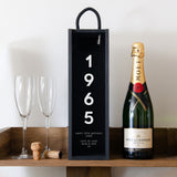 NEW! Personalised year bottle box