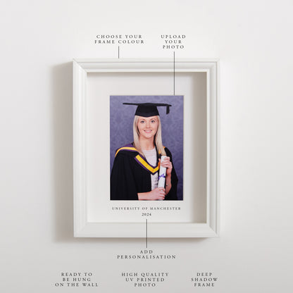 Personalised graduation photo frame