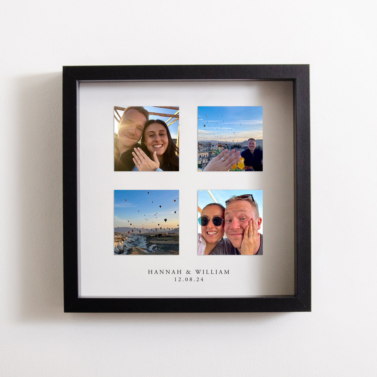 Personalised photo collage frame