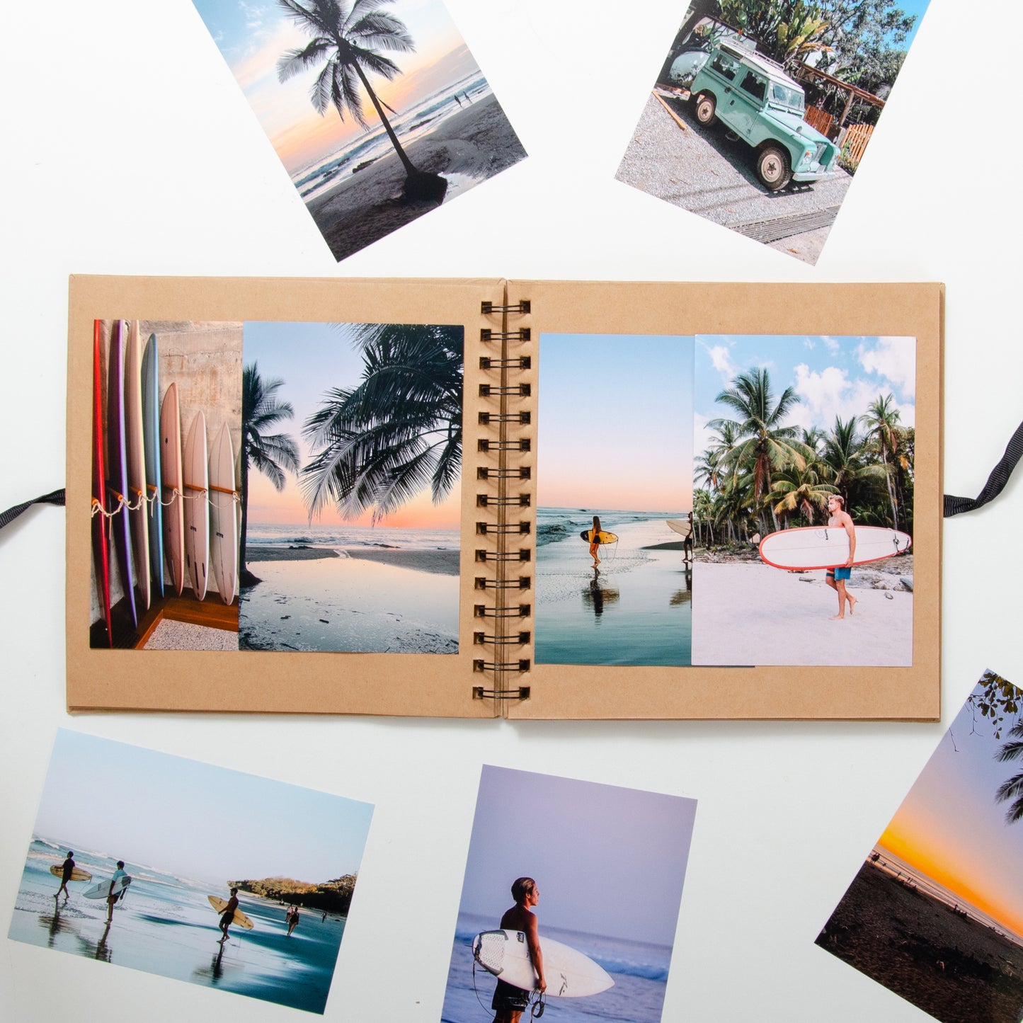 Travel country scrapbook