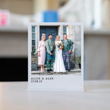 NEW! Personalised wedding photo plaque