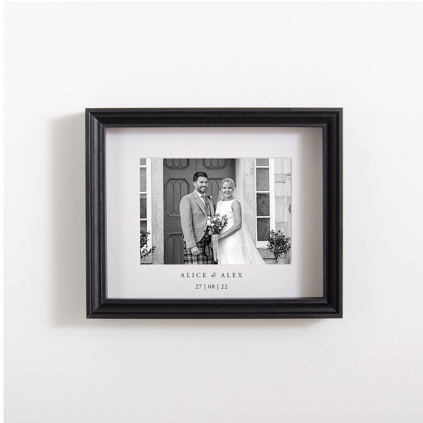 Personalised photo frame