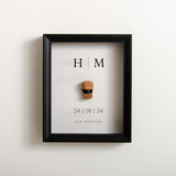 NEW! Wedding cork saver frame