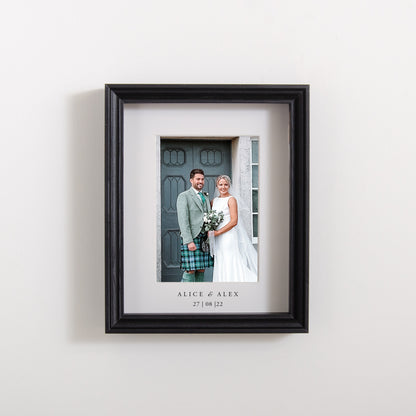 Personalised photo frame