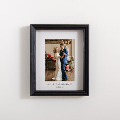 Personalised photo frame