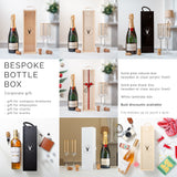 Corporate premium solid oak bottle box