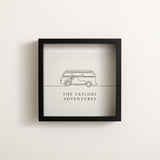 NEW! Campervan travel memory box frame