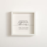 NEW! Campervan travel memory box frame