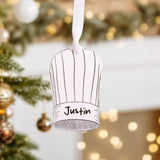 NEW! Chef's hat Christmas bauble decoration