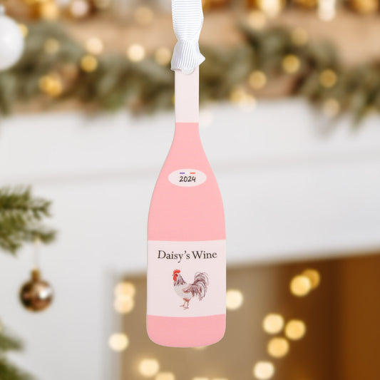 Rosé Wine Decoration