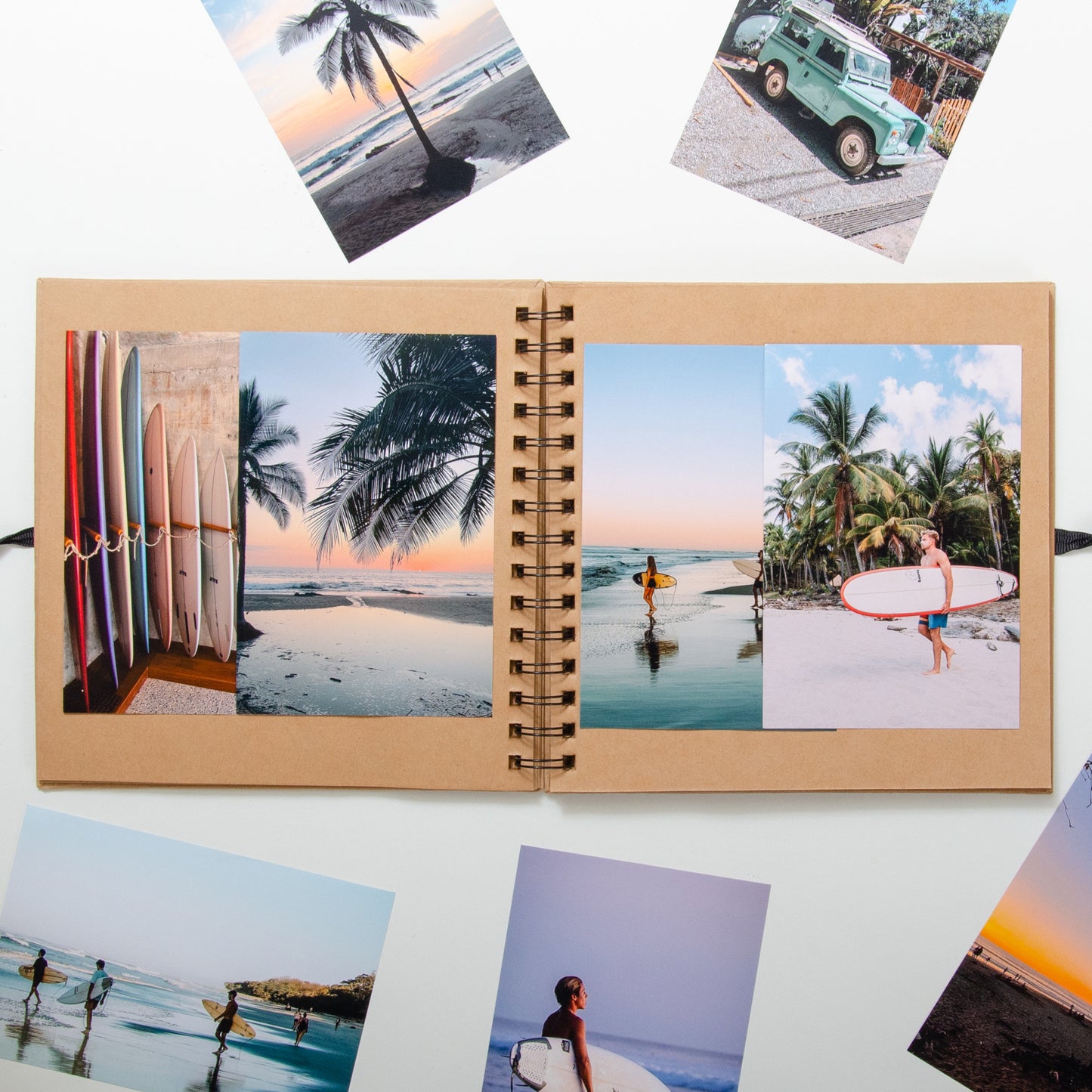 Travel country scrapbook