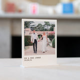 NEW! Personalised engagement photo plaque