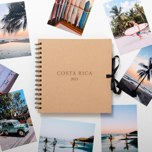 Travel scrapbook