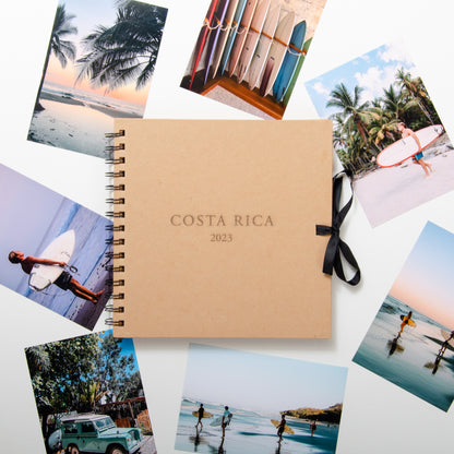 Travel scrapbook