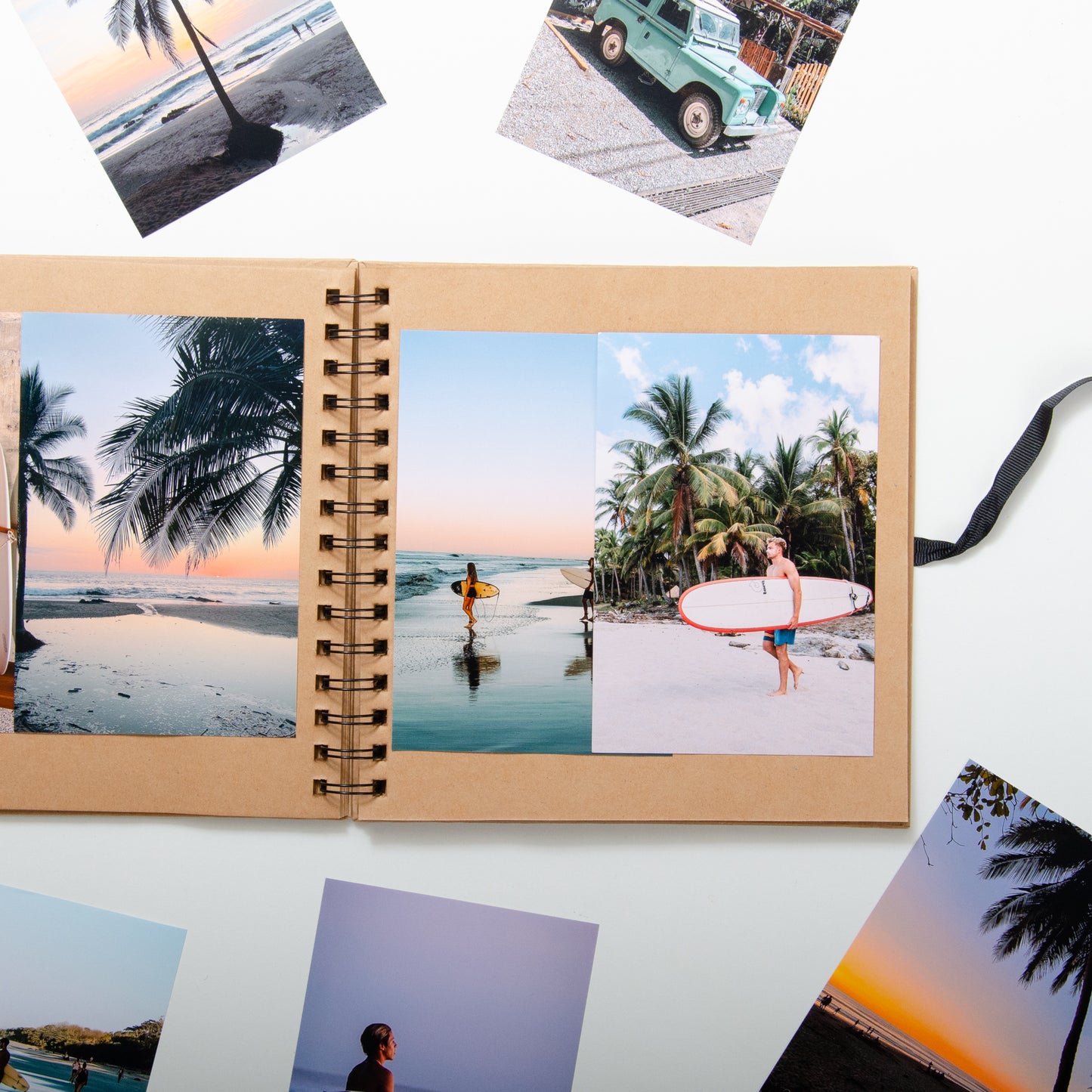 Travel scrapbook