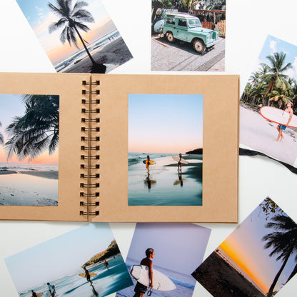 Travel scrapbook