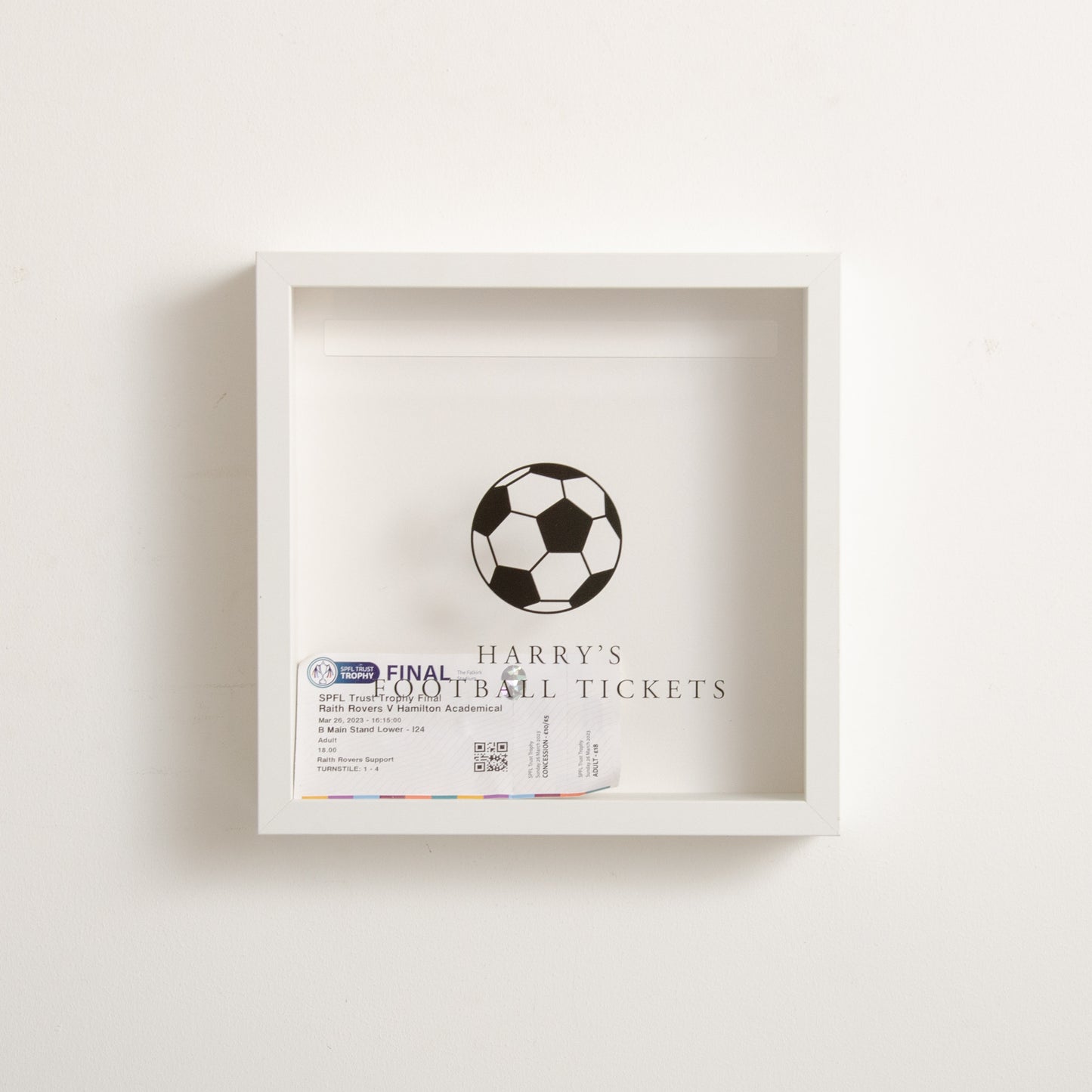 Football ticket box