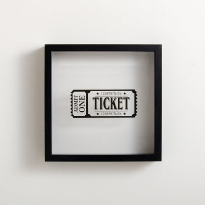 Admit one ticket memory box