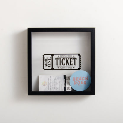 Admit one ticket memory box