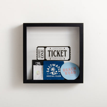 Admit one ticket memory box