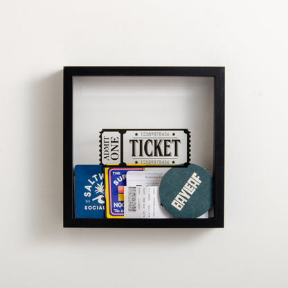 Admit one ticket memory box