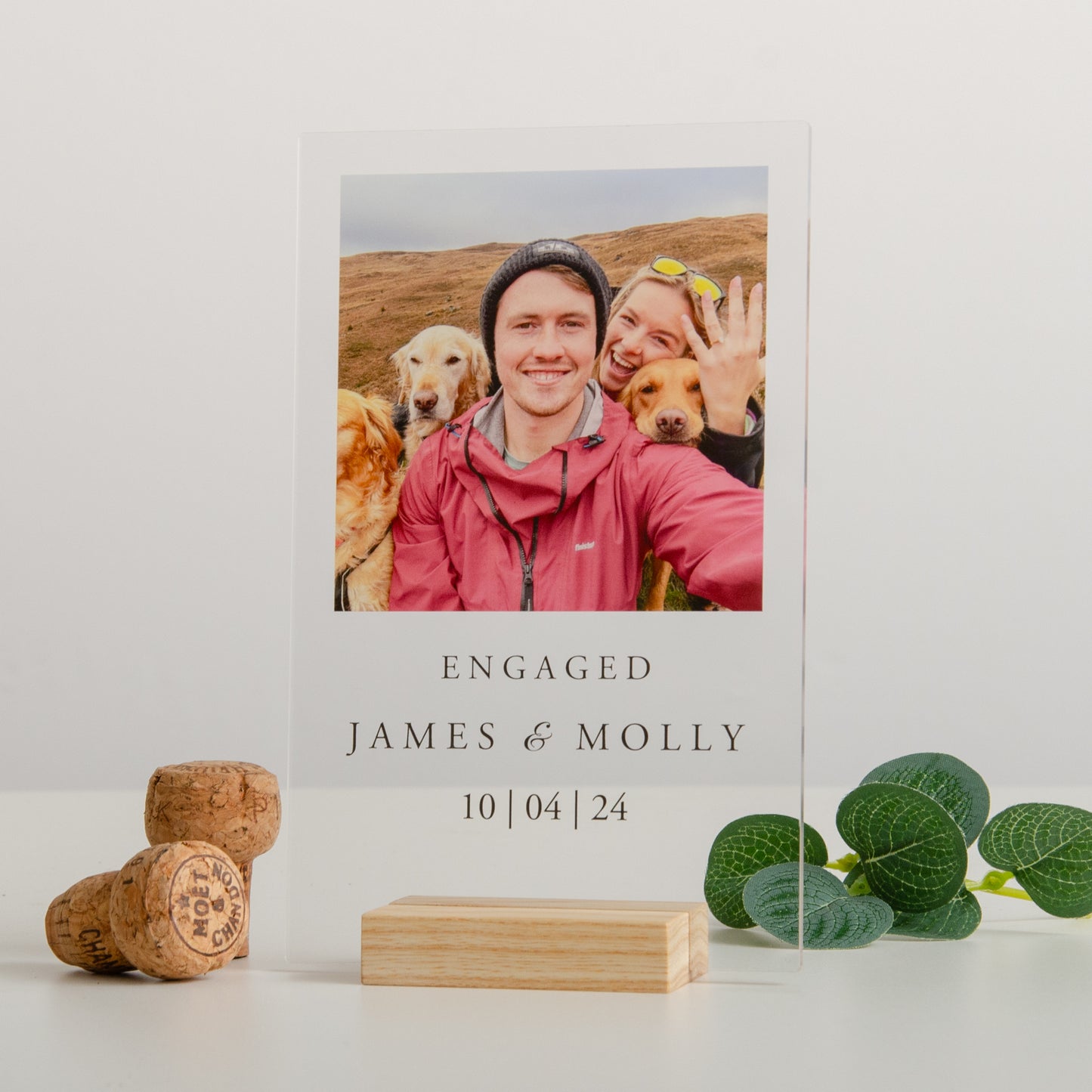 Personalised photo plaque