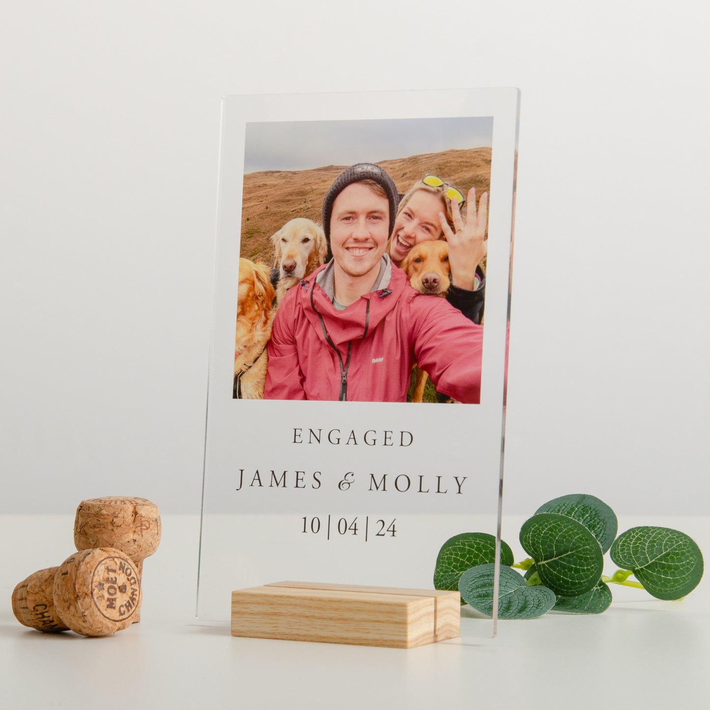 Personalised photo plaque