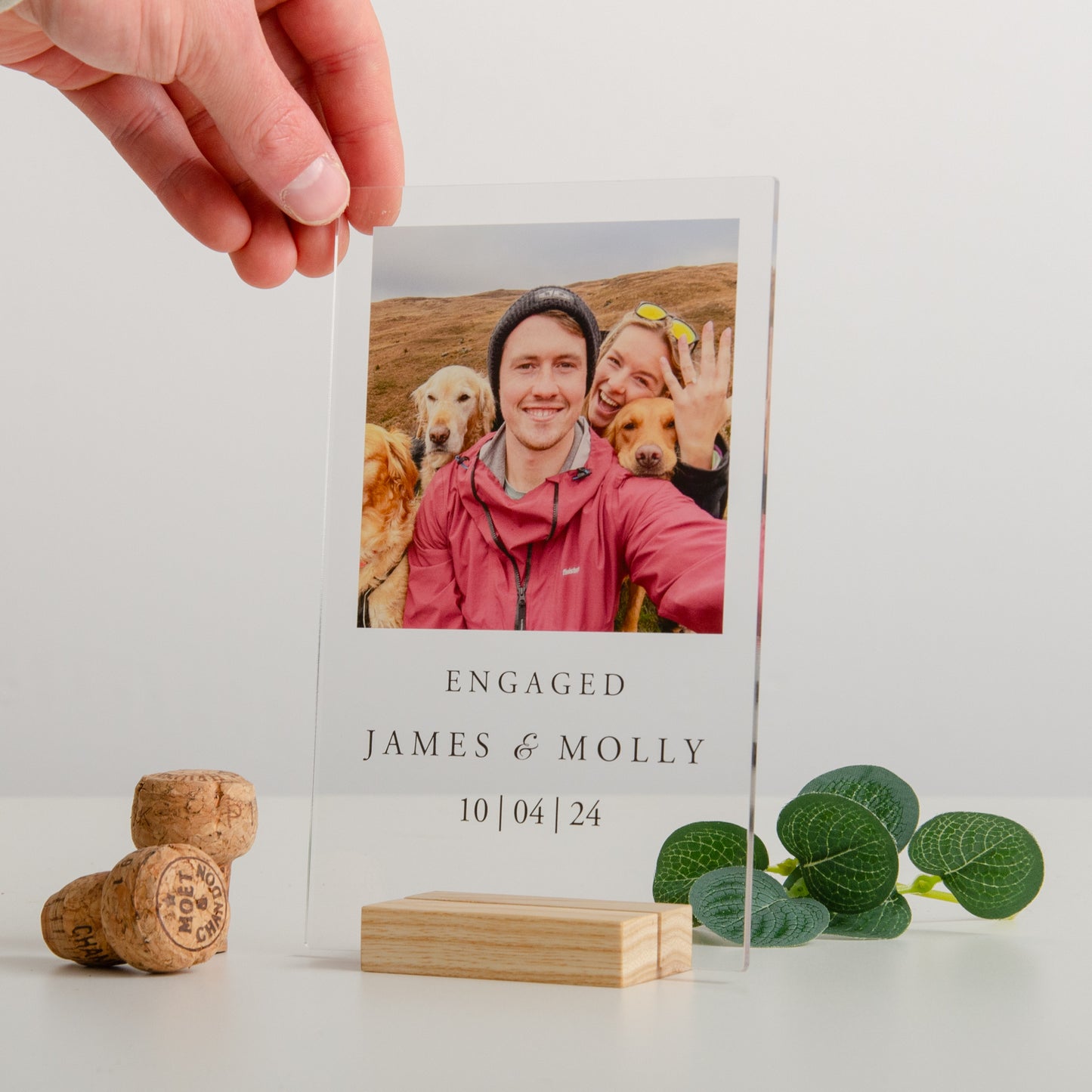 Personalised photo plaque