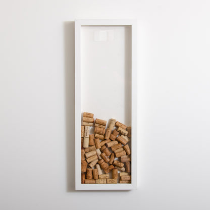 Vertical cork collector frame