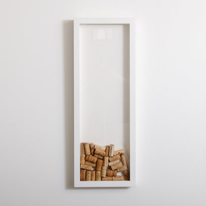 Vertical cork collector frame