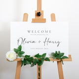 NEW! Wedding welcome sign