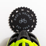 NEW! Personalised bike helmet hook