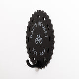 NEW! Personalised bike helmet hook