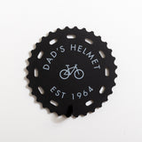 NEW! Personalised bike helmet hook