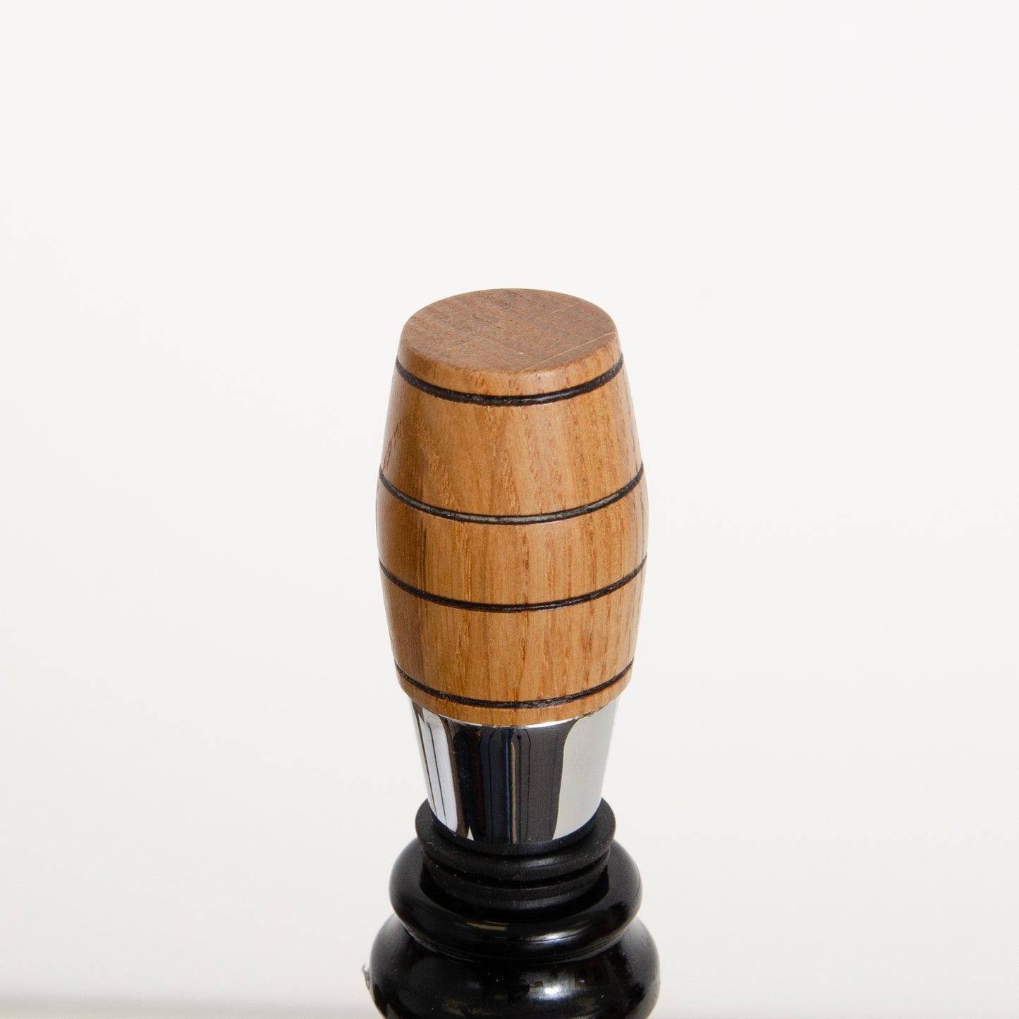 Wine barrel wood bottle stopper