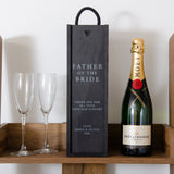 Father of the bride / groom black gift box