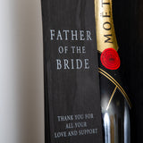 Father of the bride / groom black gift box