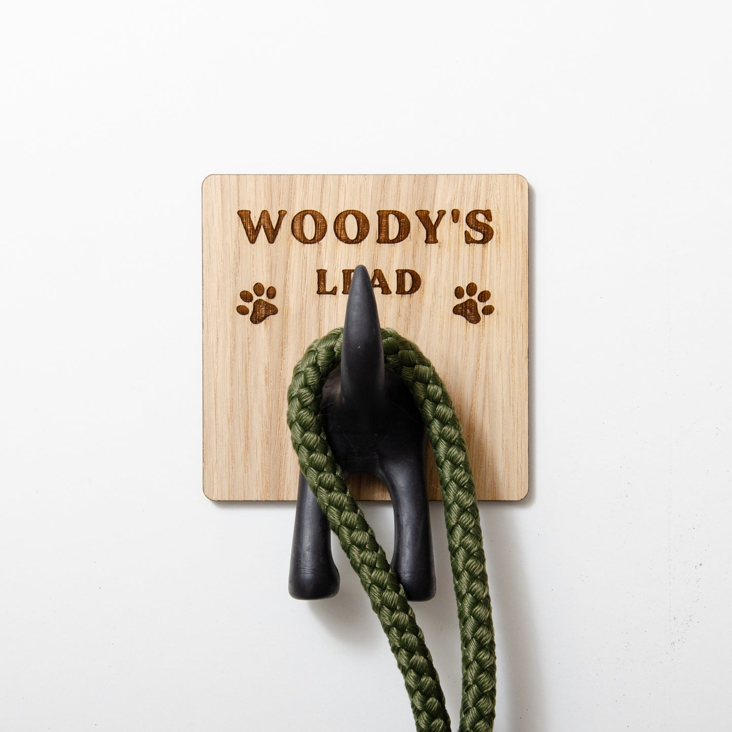 NEW! Personalised dog lead hook