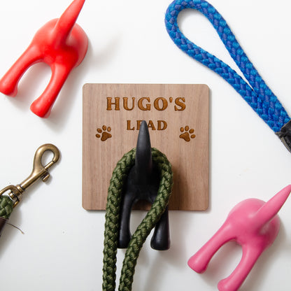 NEW! Personalised dog lead hook