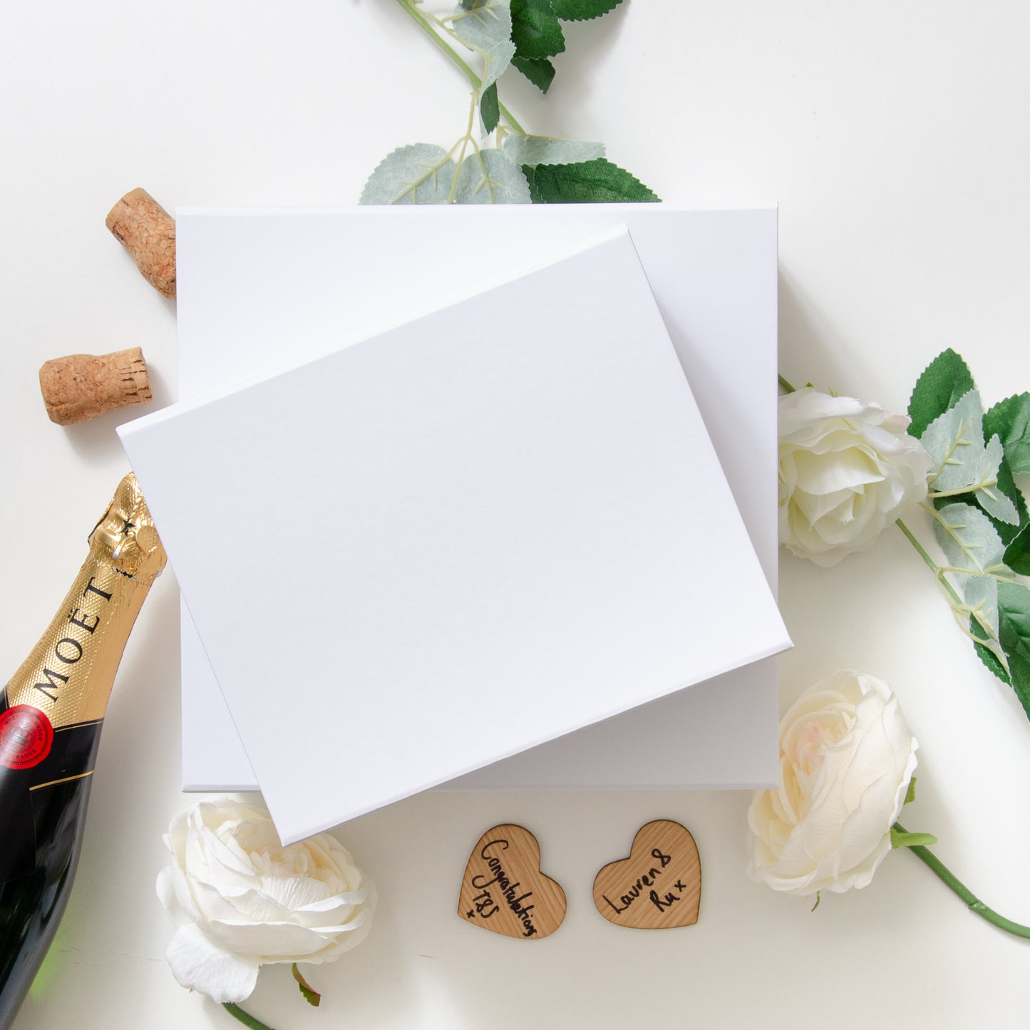 Bridesmaid, Maid of Honour white gift box