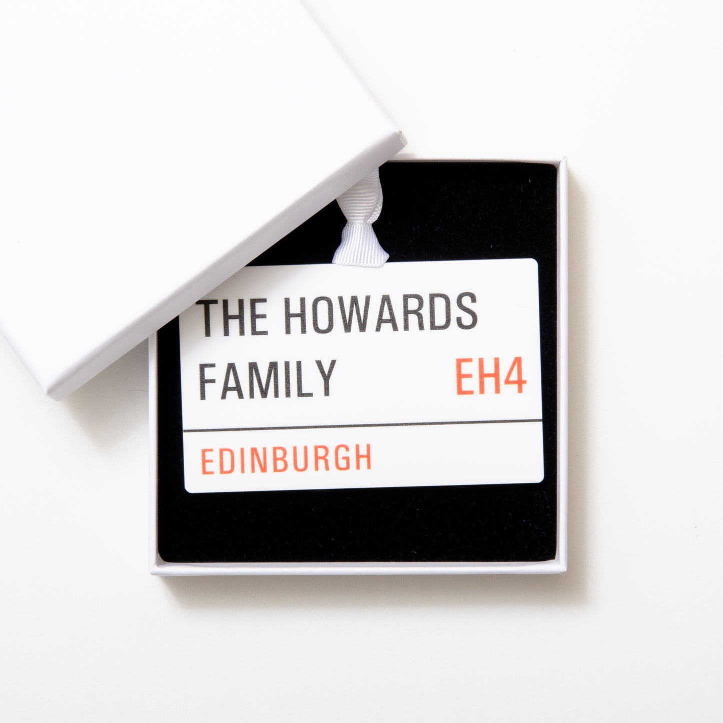 Personalised Family Street Sign Decoration