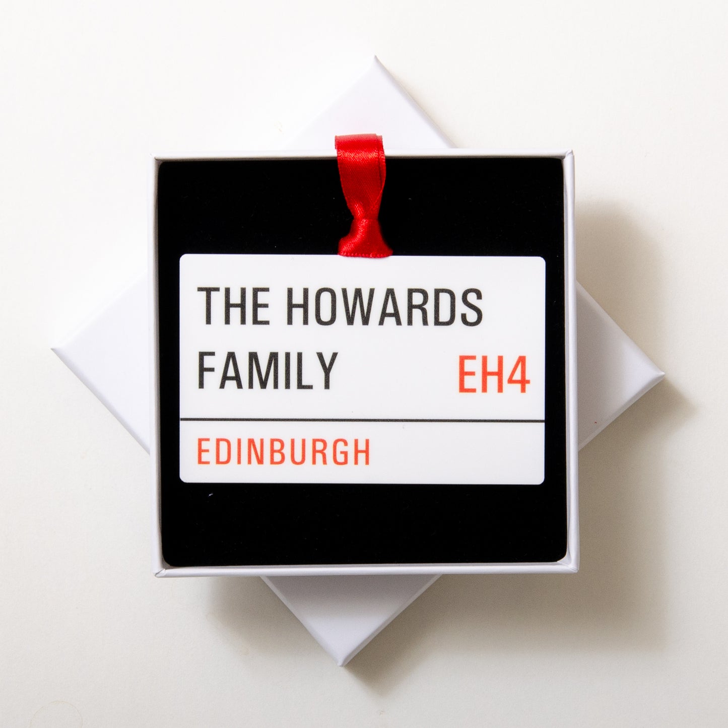 Personalised Family Street Sign Decoration