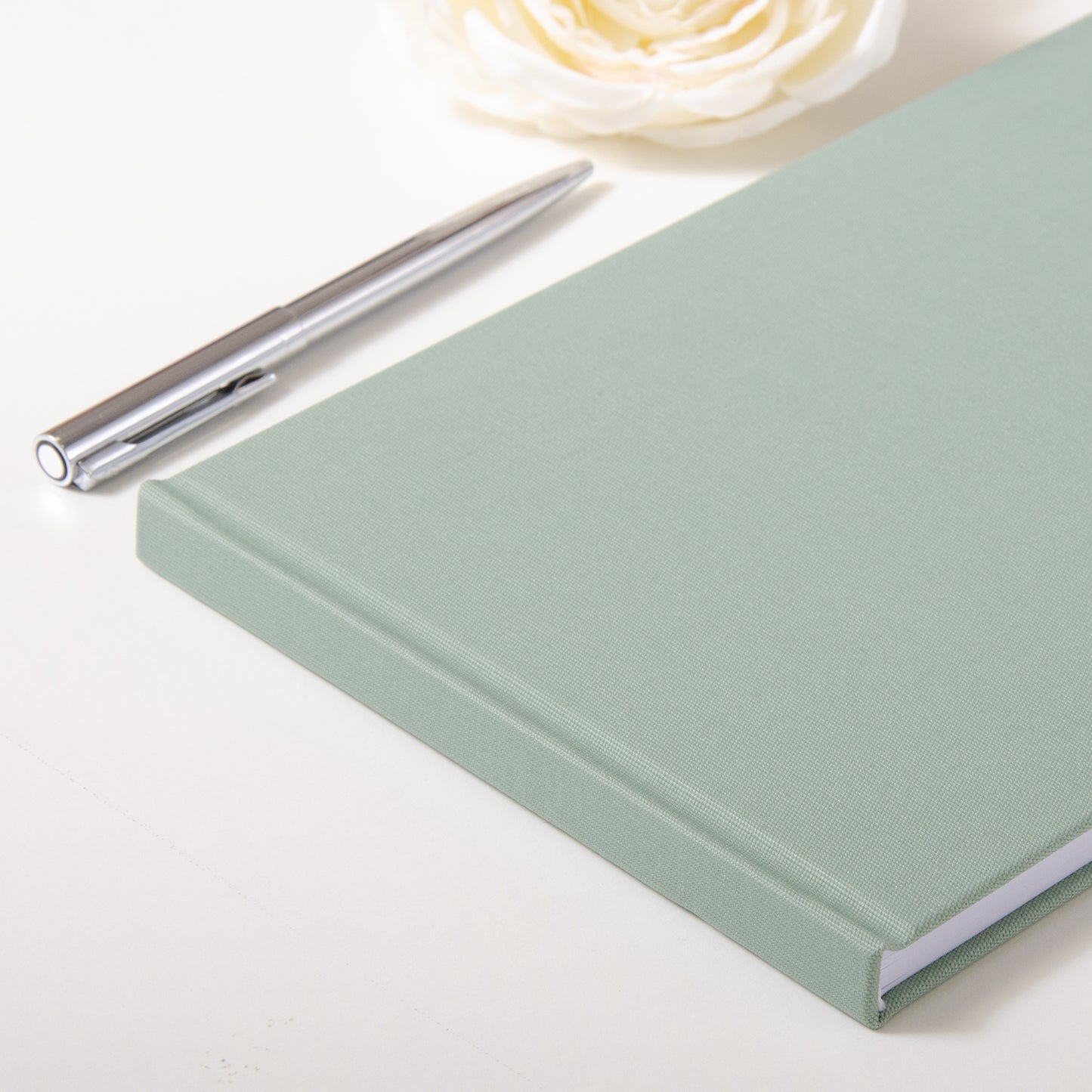 Personalised linen book corporate