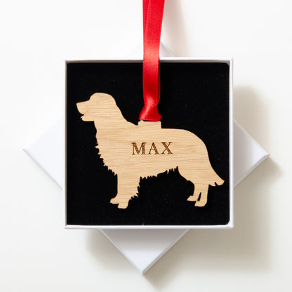 Dog Christmas tree decoration