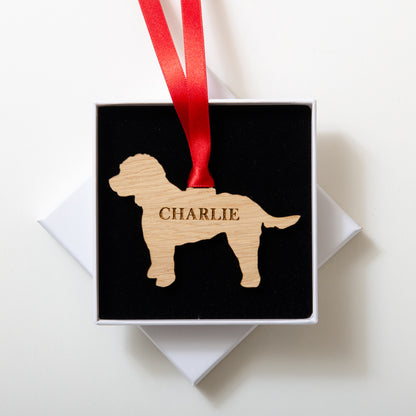 Dog Christmas tree decoration