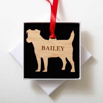 Dog Christmas tree decoration