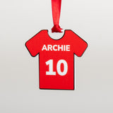 NEW! Football Shirt Christmas bauble decoration