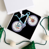 NEW! Bike Christmas bauble decoration