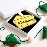 NEW! Cheese Christmas bauble decoration