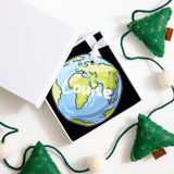 NEW! World Map Christmas bauble decoration